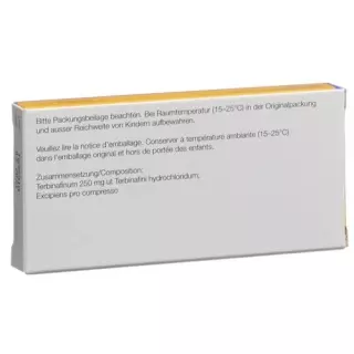 Terbinafine Zentiva Tabl 250 мг 28 шт