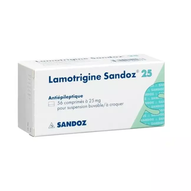 ЛАМОТРИГИН Sandoz Disp Tabl 25 мг ЛАМОТРИГИН Sandoz Disp Tabl 25 мг