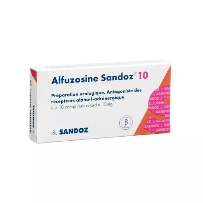 АЛФУЗОЗИН Sandoz Ret Tabl 10 мг