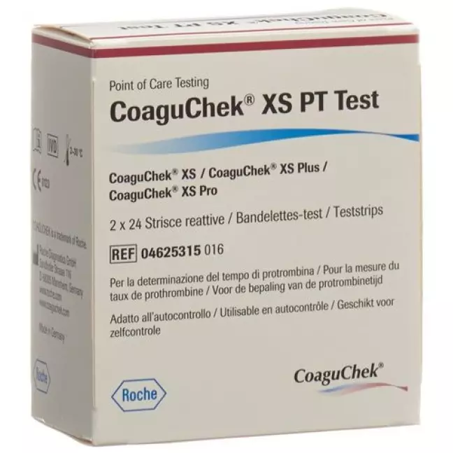 Тест-смужки COAGUCHEK XS PT Тест-смужки COAGUCHEK XS PT