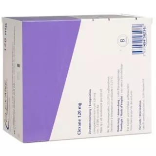 Clexane Inj Lös 120 мг/0,8 мл 10 Fertspr 0,8 мл