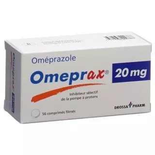 Омепракс таблетки плівка 20 мг 56 шт