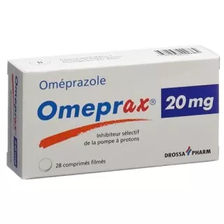 Омепракс таблетки плівка 20 мг 28 шт