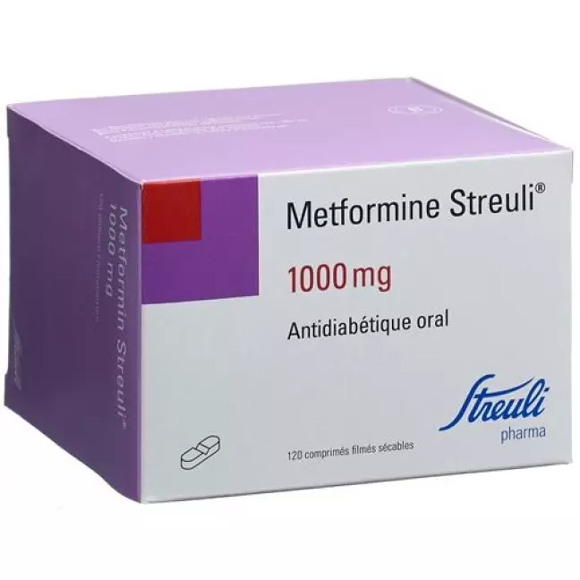 Metformin Streuli Filmtable 1000 мг 120 шт Metformin Streuli Filmtable 1000 мг 120 шт