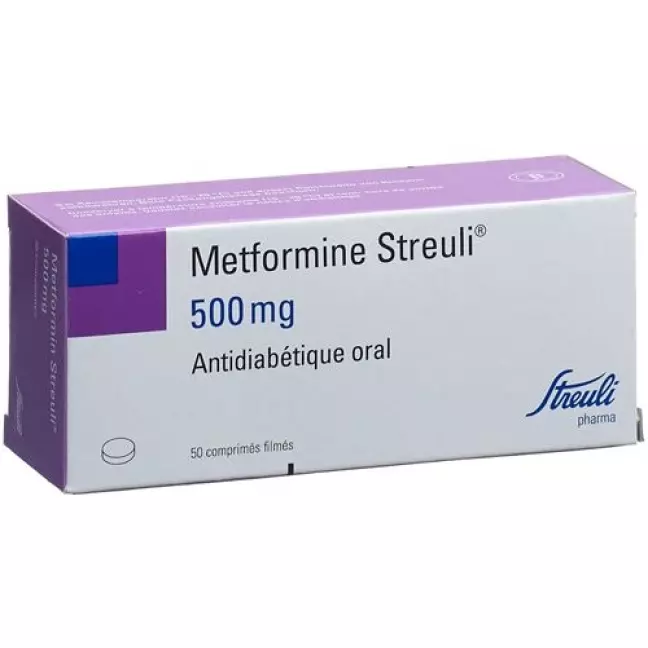 Metformin Streuli Filmtable 500 мг 50 шт Metformin Streuli Filmtable 500 мг 50 шт