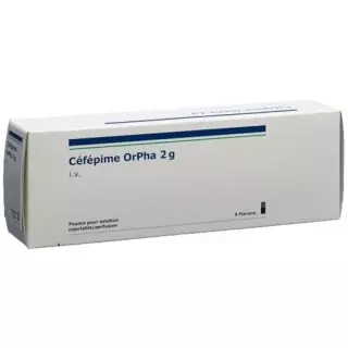 Цефепім Орфа суха речовина 2 г 5 флаконів