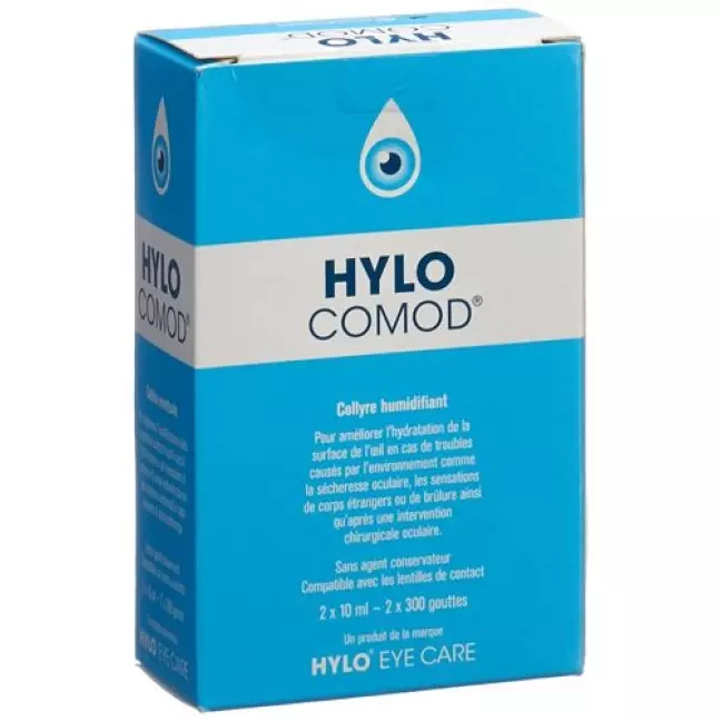 Hylo Comod Gtt Opht 2 Fl 10 мл