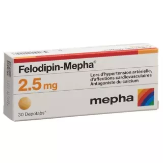 Felodipin Mepha 2.5 mg 30 Depotabs