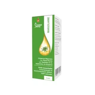 Ефірна олія майорану Aromasan в упаковці органічна 5 мл