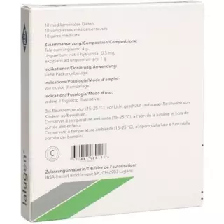 Марля Ialugen медична 10х10 см 10 шт