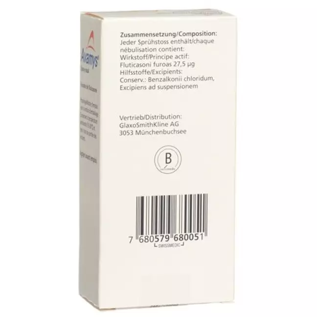 Avamys 27.5 mcg Nasenspray 120 Dosen