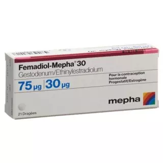 Фемадіол-Мефа 30 Драг 21 шт