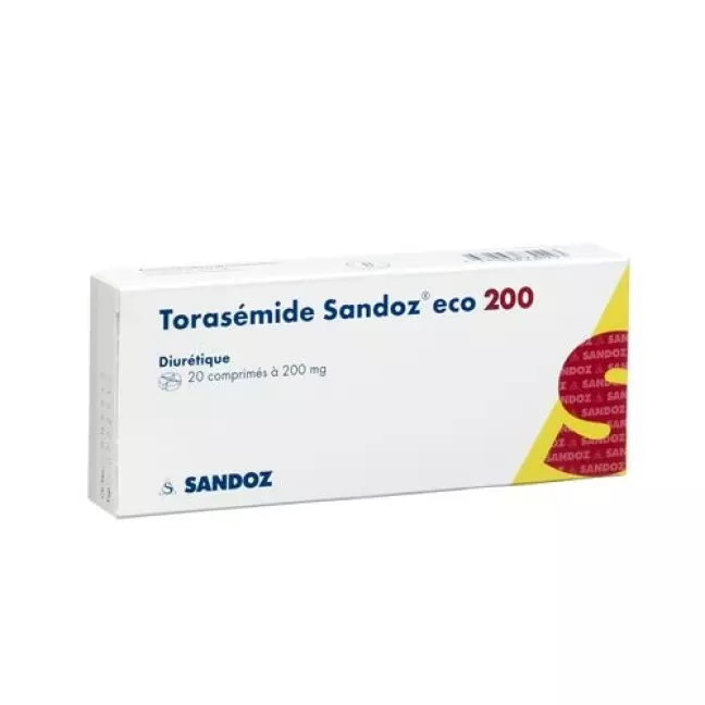 Torasemid Sandoz ECO 200 mg 20 tablets Torasemid Sandoz ECO 200 mg 20 tablets