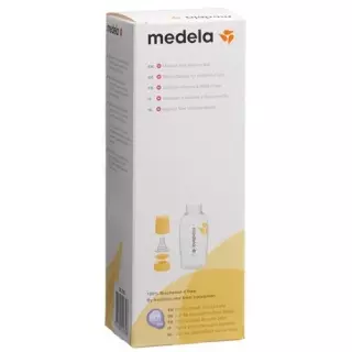 Пляшечка для молока Medela 250 мл з соскою M (4-6 місяців)