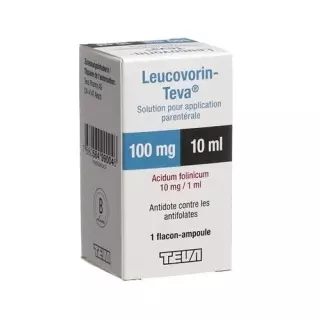 Leucovorin-Teva Inj Lös 100 мг/10 мл Діаметр 10 мл