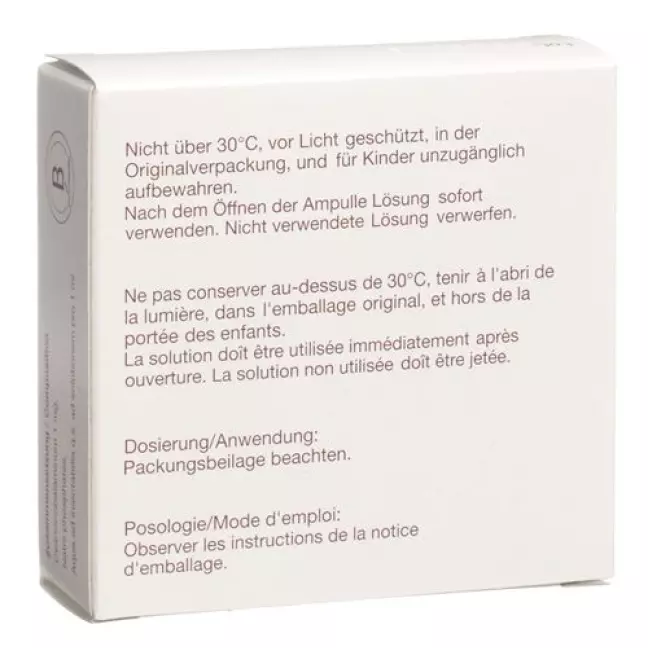 Vitamin B12 Amino Inj Lös 1000 mcg 10 Amp 1 ml