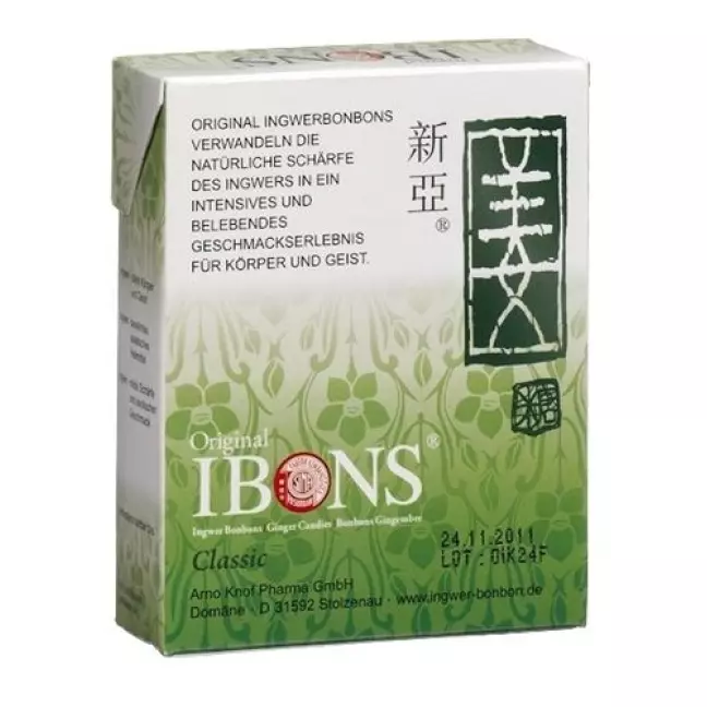 Цукерки IBONS Ginger Candy Original Box 60 г