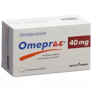 Омепракс таблетки плівка 40 мг 56 шт