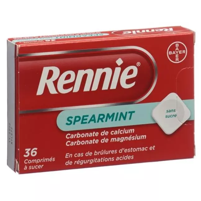 Льодяники Rennie Spearmint 36 шт