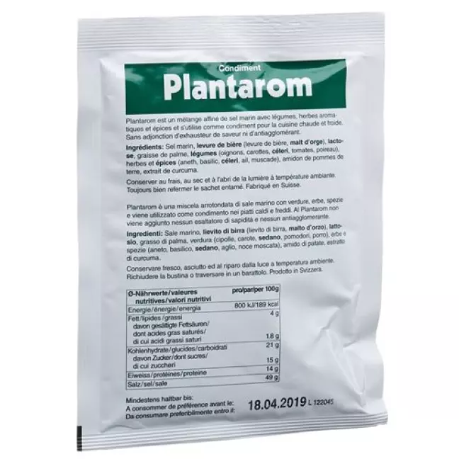 MORGA PLANTAROM STREUWUERZ MORGA PLANTAROM STREUWUERZ
