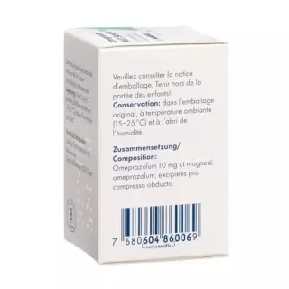 Омепразол MUT Sandoz Filmtabl 10 мг Ds 28 шт