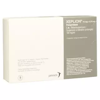Xeplion Inj Susp 75 мг/0,75 мл Ферцпр 0,75 мл