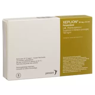 Xeplion Inj Susp 50 мг/0,5 мл Ферцпр 0,5 мл