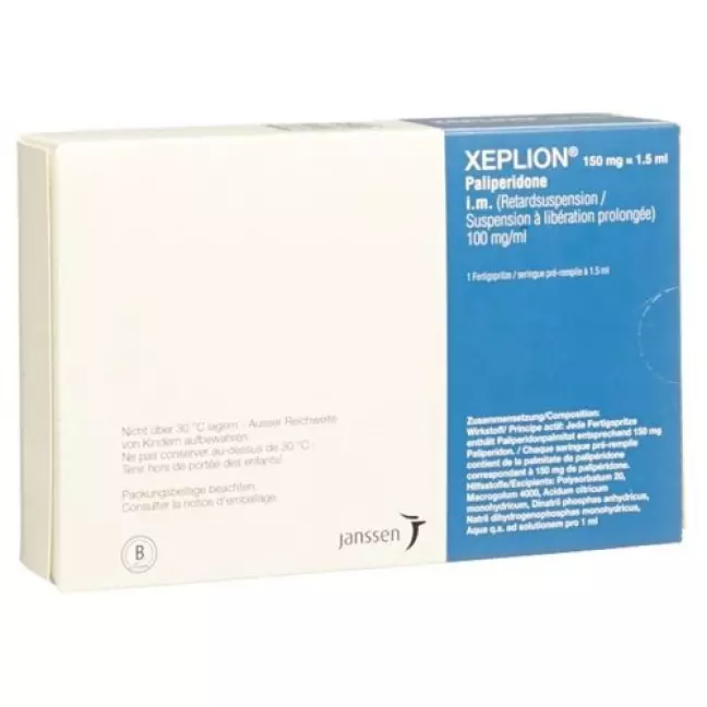 Xeplion Inj Susp 150 мг/1,5 мл Ферцпр 1,5 мл Xeplion Inj Susp 150 мг/1,5 мл Ферцпр 1,5 мл