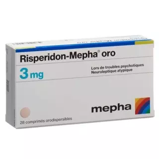 Risperidone-Mepha oro розплавлені таблетки 3 мг 28 шт