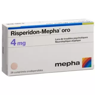 Risperidone-Mepha oro розплавлені таблетки 4 мг 28 шт