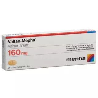 Валтан Мефа 160 мг 98 таблеток покрытых оболочкой  