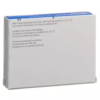 Levetiracetam Helvepharm Filmtabl 500 мг 20 шт