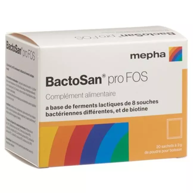 BactoSan pro ФОС напій порошок 20 пакетиків 3 гр