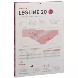 VENOSAN LEGLINE 20 A-T M nude 1 пара