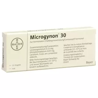Microgynon 30 Drag 21 шт