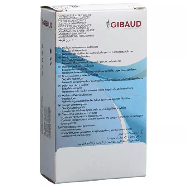 Наколінник GIBAUD Genugib 3D розмір 4 43-48см Наколінник GIBAUD Genugib 3D розмір 4 43-48см
