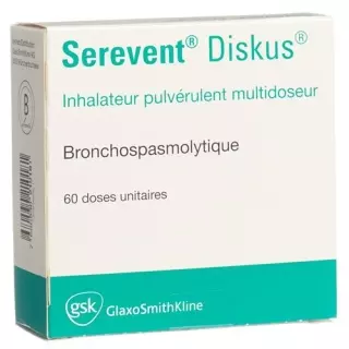 Serevent Diskus Multidos Inh Plv 50 мкг 60 доз