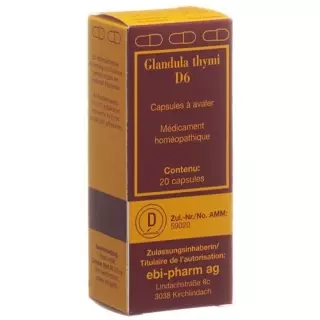 Sanum Glandula thymi капсули D 6 20 шт