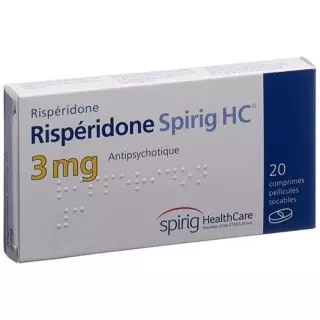 Risperidone Spirig HC Filmtable 3 мг 20 шт