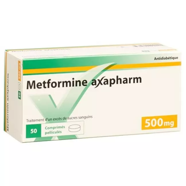 Метформін Аксафарм Filmtabl 500 мг 50 шт Метформін Аксафарм Filmtabl 500 мг 50 шт