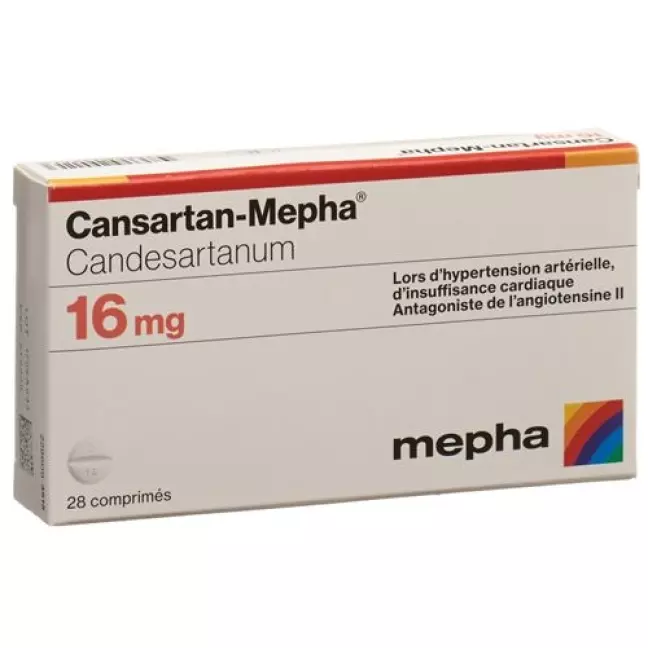 Кансартан Мефа 16 мг 28 таблеток