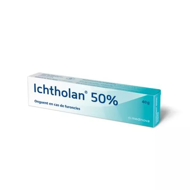 Ихтолан 50% 40 грамм мазь 