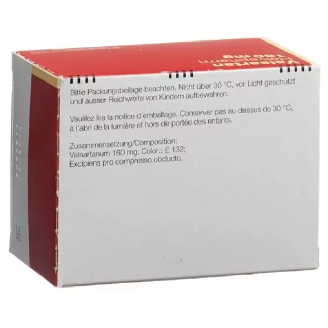 Valsartan Helvepharm Filmtabl 160 мг 98 шт Valsartan Helvepharm Filmtabl 160 мг 98 шт