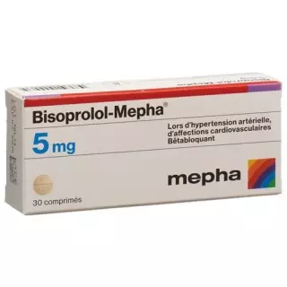 БІЗОПРОЛОЛ МЕФА ТАБЛ 5 МГ 30 ШТ