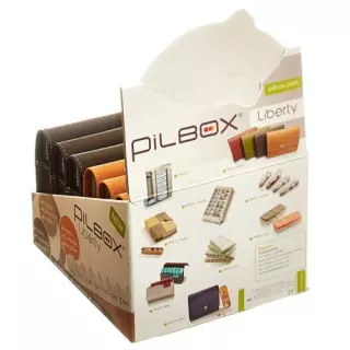 Дисплей Pilbox LIBERTY асорті 6 предметів 3x верблюд + 3x шоколад d