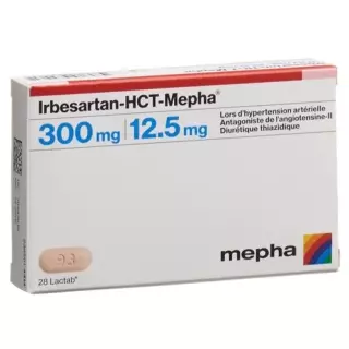 Ірбесартан-НСТ-Мефа Лактаб 300/12,5 98 шт.