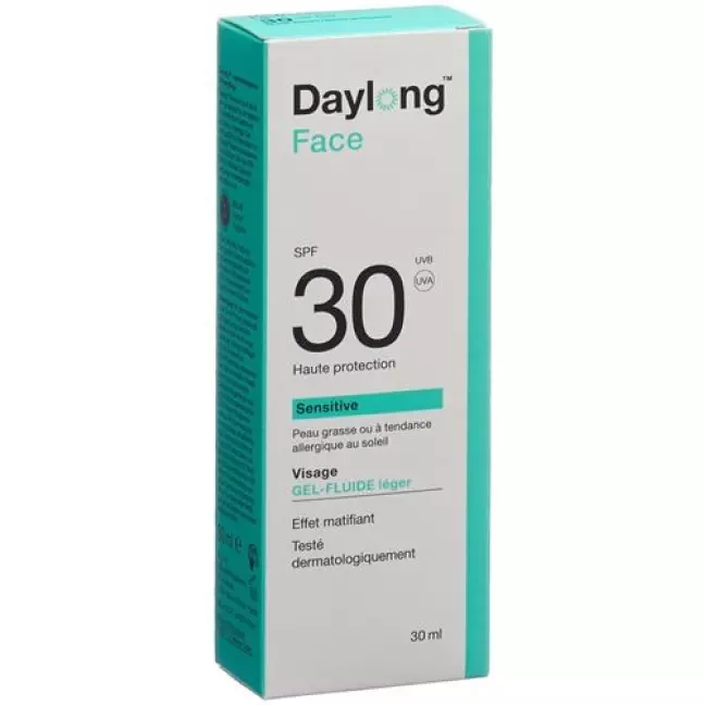 Денний гель-флюїд для чутливого обличчя SPF30 30 мл