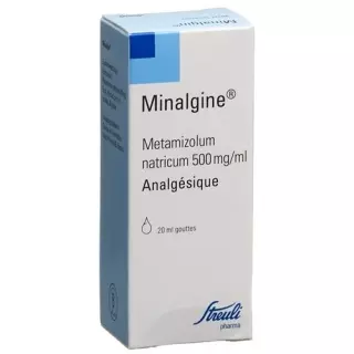 МІНАЛГІН КРАПЛІ 0,5 Г/МЛ ФЛ 20 МЛ