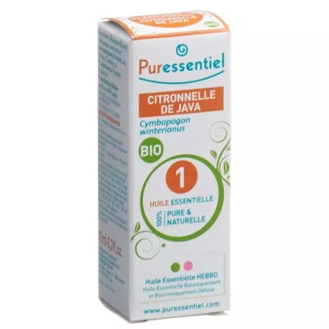 Puressentiel Java Citronella Essential Oil/Oil Organic 10 мл