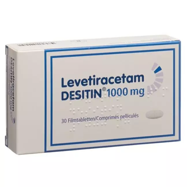 Levetiracetam DESITIN Filmtabl 1000 мг 30 шт Levetiracetam DESITIN Filmtabl 1000 мг 30 шт